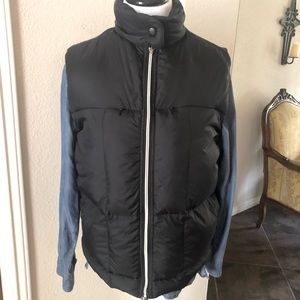FUDA NY Black Puffer Vest Jacket Duck Down Medium